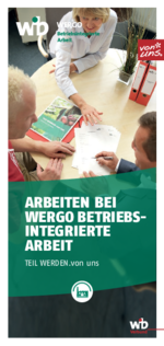 Flyer Betriebsintegrierte Arbeit